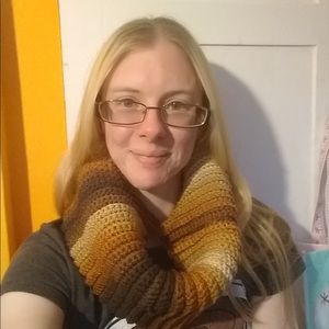 Ombré Infinity Chunky Wrap Around Scarf